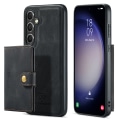 Miniatyrbilde 7 av 11: Stilrent Plånboksfodral med Magnetisk Hållare för Samsung Galaxy S23FE Brun