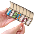 Miniatyrbild 5 av 9: Smidig Dosett - Medicinlåda med 7 Fack Blå