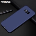 Miniatyrbilde 4 av 8: Samsung Galaxy S8 PLUS Smidigt Silikonskal (NKOBEE) Rosaröd Hot Pink