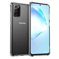 Samsung Galaxy Note 20 Ultra - Stöttåligt och Stilrent Skal Transparent