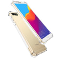 Pikkukuva 1 / 11: Iskuja vaimentava silikonikuori - Huawei Y6 2018 Transparent/Genomskinlig