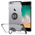 Pikkukuva 5 / 11: iPhone 6/6S - Praktiskt Silikonskal med Ringhållare (FLOVEME) Blå