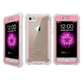Pikkukuva 7 / 11: iPhone 6/6S Plus - Effektfullt EXXO Skyddsfodral med Hörnskydd Kamouflage Rosa