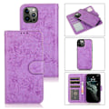 Miniatyrbillede 5 af 11: iPhone 12 Pro Max - Robust Dobbeltfunktion Pung Etui Rosa