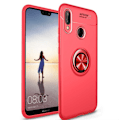 Pikkukuva 1 / 11: Auto Focus Skyddande Skal Ringhållare - Huawei P20 Lite Röd/Röd