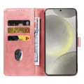 Pikkukuva 5 / 11: S24 Plus - Elegant Läderplånboksfodral i 6 färger Pink gold