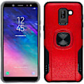 Pikkukuva 7 / 11: Skal med Ringhållare - Samsung Galaxy A6 Plus Mörkblå