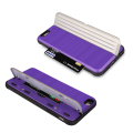 Miniatyrbild 10 av 11: Elegant Skal med kortfack till iPhone 6/6S Rosa