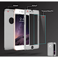 Pikkukuva 1 / 4: Stilrent Skyddsfodral för iPhone 6/6S  (Fram och bak) GRÅ Silver/Grå