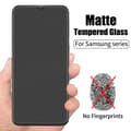 3-PACK Galaxy A70 Matt Skärmskydd Anti-Fingerprints 0,3mm Transparent