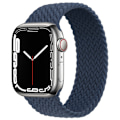 Miniatyrbild 1 av 11: Slitstarkt & Elastiskt Apple Watch Armband 38mm/40mm/41mm Mörkblå XS
