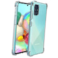 Miniatyrbillede 6 af 11: Samsung Galaxy A71 - Elegant Smart Silikonskal Blå/Rosa
