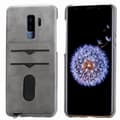 Skal med Kortfack - Samsung Galaxy S9+ Grå