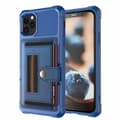 iPhone 11 Pro - Stilrent Skal med Kortfack Blå