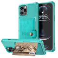 Miniatyrbillede 10 af 11: iPhone 13 Pro Max - Elegant fleksibelt cover med kortholder Blå