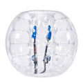 Miniatyrbild 1 av 6: Bubbelboll-VEVOR-1,2 m-Transparent-Bubbelstötfångare i PVC-för utomhuslagspel Trädgårdsstötfångarleksak