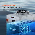 Miniatyrbild 5 av 6: Industriell vattenkylare-VEVOR-1500W vattenkylare kylsystem-CO2 lasergraveringsmaskin