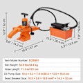 Miniatyrbild 2 av 4: Hydraulisk pärlbrytare - VEVOR - 470 × 142 × 320 mm, Max. Tryck 10 000 psi, 24,9 kg, slanglängd 1810 mm