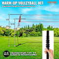 Miniatyrbild 3 av 4: Volleybollnät-VEVOR-Inomhus- eller utomhusbruk-Bärbart justerbart nätsystem-Bärväska-Hit