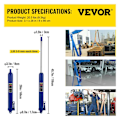 Miniatyrbild 2 av 6: Lång hydraulcylinder för verkstadskran 8 T-VEVOR-Hydraulstång för getlyftmotor, bilunderhåll-blå