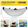 Miniatyrbild 2 av 4: Kajakstabilisatorer - VEVOR - Kajak PVC Kanot Uppblåsbart Float Stabilizer System Kit 2,1 - 2,4 m
