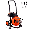 Miniatyrbild 1 av 4: Electric Pipe Unblocker - VEVOR - Auto Power Pipe Cleaning Machine 30 m x 9,5 mm