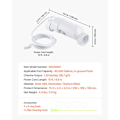 Miniatyrbild 2 av 6: Saltwater Chlorination System-VEVOR-for In-Ground Pools of 151.4 kL-Pool Chlorination Cell-28.7 g/h
