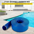 Miniatyrbild 3 av 4: Utloppsslang-VEVOR-76 mm x 32 m PVC-tyg platt slang, väder- och sprängbeständig-för pool