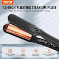 Miniatyrbild 3 av 4: Plattång - VEVOR - 300 x 45 x 60 mm Titanium Flat Iron Double Infrared Technology, för frisörsalong, hem, resor