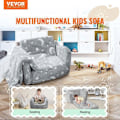 Miniatyrbild 2 av 6: Barnfåtölj - VEVOR - Barnsoffa Vikbar soffa Fosforescerande tyg Småbarnssoffa