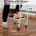 Miniatyrbild 4 av 6: Fällbar stegpall-VEVOR-Kapacitet 150 kg-för småbarn, vuxna, kontor, husbilar, badrum, hem