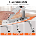 Miniatyrbild 3 av 6: Fällbar trapppall -VEVOR-Kapacitet 150 kg-450 x 310 x 166 mm-för småbarn, vuxna, kontor, husbilar, badrum