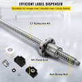 Miniatyrbild 4 av 4: Valsad kulmutter - VEVOR - 152x10x10 cm Linear Motion Anti-Backlash Kulskruv RM1605-1000mm BF12-BK12