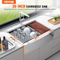 Miniatyrbild 3 av 4: Uppsamlingssats - VEVOR - 914,4 x 558,8 x 228,6 mm, 304 rostfritt stål, 17,4 kg, snabbdränering, för förberedelse av hemkök