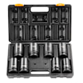 Miniatyrbild 1 av 6: 1" Deep Impact Socket Set Metrisk 27-41 mm-VEVOR-8PCs Spärrnyckelsats - för bilreparation, verkstad