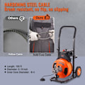 Miniatyrbild 4 av 4: Electric Pipe Unblocker - VEVOR - Auto Power Pipe Cleaning Machine 30 m x 9,5 mm