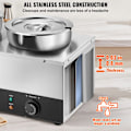 Miniatyrbild 6 av 6: Soup Warmer 3 x 7 L-VEVOR-Elektrisk Soup Station 1200 W-Anti-Dry Burning and Reset Button, Bufférestaurang