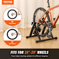 Miniatyrbild 3 av 4: Cykeltränare - VEVOR - Cykelträningsställ Magnetisk tränare med motstånd, inomhusträning