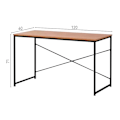 Pikkukuva 2 / 2: Teollinen pöytä Nazar (120 X 60 X 71)