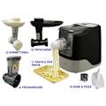 Miniatyrbild 1 av 5: Multifunktionell köksrobot för pasta, pizza, bröd, köttkvarn, grönsakskvarn, sorbetmaskin 6 i 1