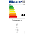 Miniatyrbillede 3 af 4: Sirge FRIGO38L0DB Minikøleskab 38L Sort Minibar - Vendbar hængslet dør - L43 x H51 x D41cm [Energiklasse F] Svart