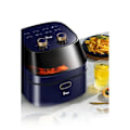 Miniatyrbillede 2 af 4: 7 liter luftfrituregryde - Elektrisk frituregryde - 1500 W - Oliefri - 200°C - 60 minutters timer Blå