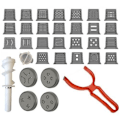 Miniatyrbillede 2 af 4: Sirge PASTARIT30 pastamaskine, 300W, 100% automatisk, 600g, 30 pastaskiver, Nem rengøring Rosa