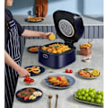 Pikkukuva 4 / 4: Ilmafriteuse 7 litraa - Sähköfritteuse - 1500 W - Ilman öljyä - 200°C - Ajastin 60 minuuttia Blå