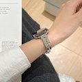 Pikkukuva 5 / 7: Rannekellosarja Ultra 2 49mm 9 8 7 45mm 6 5 4 SE jne - hopea Silver
