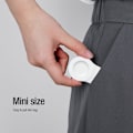 Pikkukuva 8 / 10: NILLKIN Xiaomi Watch S1 Pro Type-C -pistokkeelle Langaton älykellon lataustelakka White