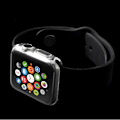 Pikkukuva 2 / 5: Clear Tpu Case with Non-slip Inner for Apple Watch Series 3 2 1 38mm Transparent
