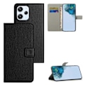 Pikkukuva 5 / 6: Xiaomi Redmi 12 Wallet Case -puhelimen kotelon suojatelineelle Black