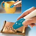 Miniatyrbillede 2 af 3: Engrave Handheld Electric Engraving Etching Tool Glass Metal Wood White