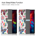 Miniatyrbilde 5 av 8: Trifoldbart deksel til Lenovo Tab P11 Pro TB-J706F - Sommerfugl Multicolor